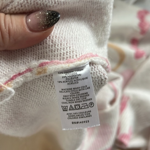 Loft crewneck cream sweater - Picture 6 of 6